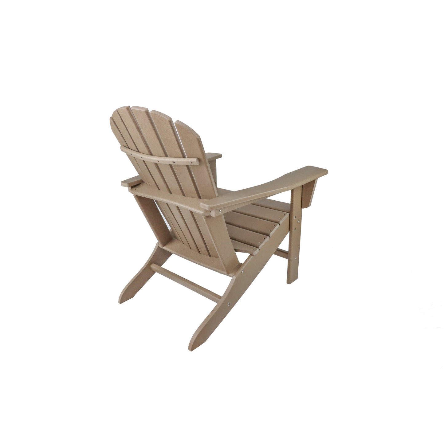 UM HDPE Resin Wood Adirondack Chair - Grey
