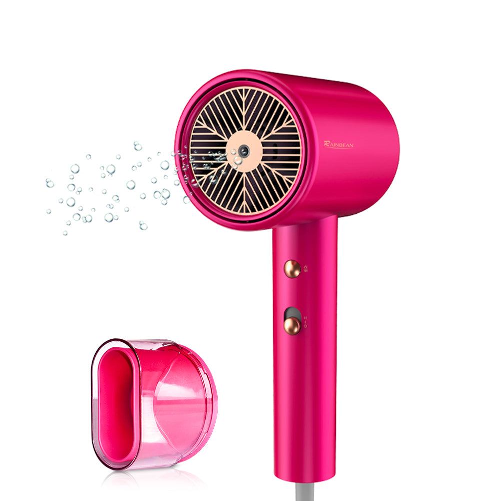 Water Ionic Hair Dryer, 1800W Blow Dryer with Magnetic Nozzle
