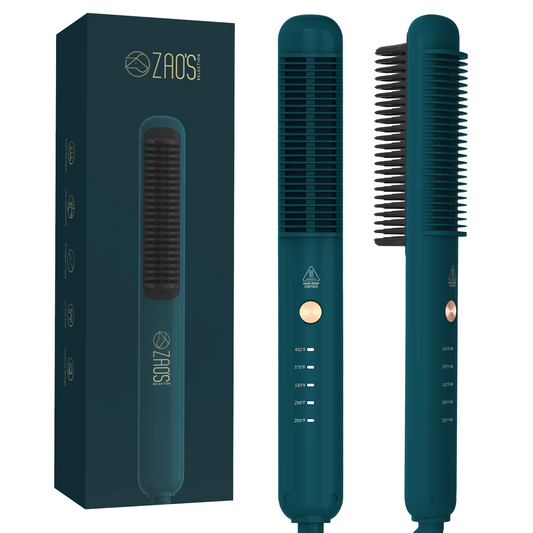 Zao's Selection Hair Straightener Comb