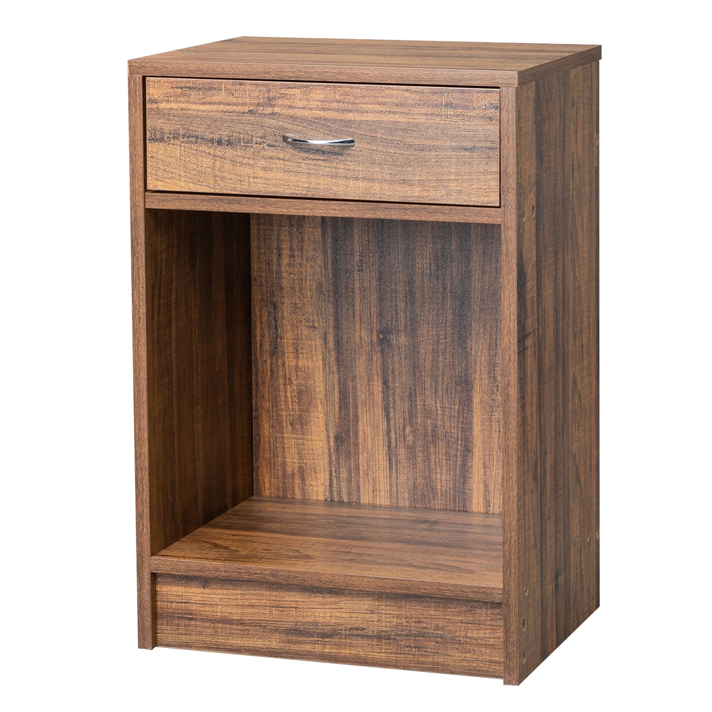 FCH Particleboard Triamine  One Drawer Bedside Table