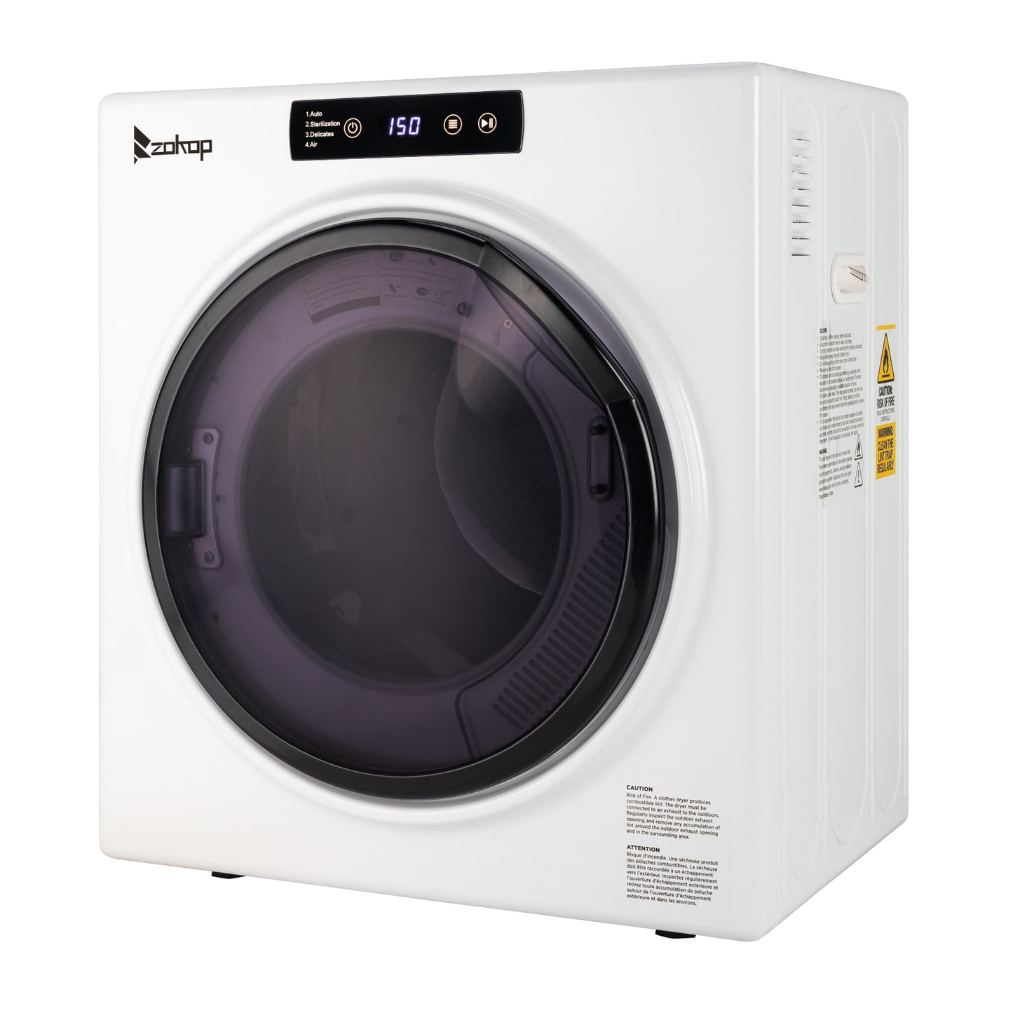 ZOKOP GYJ50-D5 LCD Screen Ultraviolet Sterilization Household Dryer