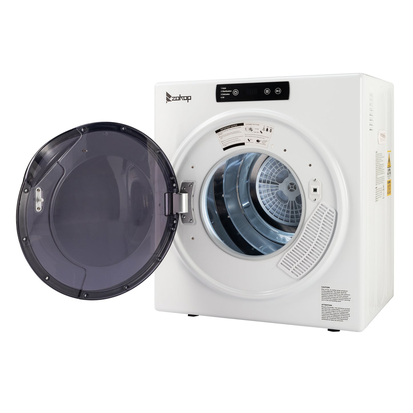 ZOKOP GYJ50-D5 LCD Screen Ultraviolet Sterilization Household Dryer