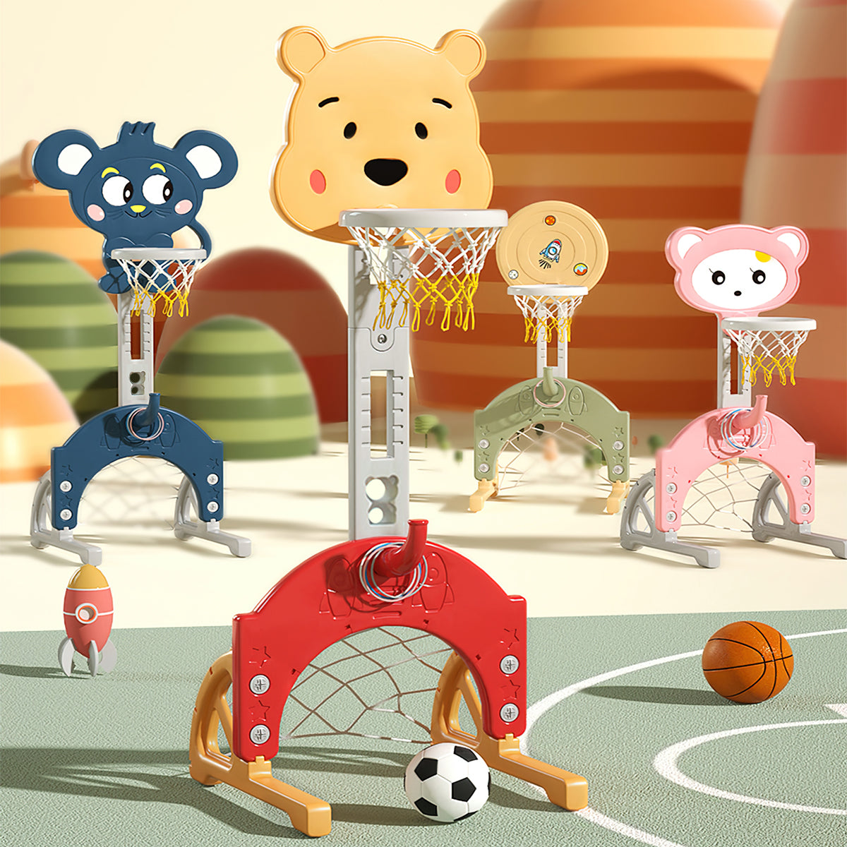 Kids Basketball Hoop, Toddler Sports Activity Center