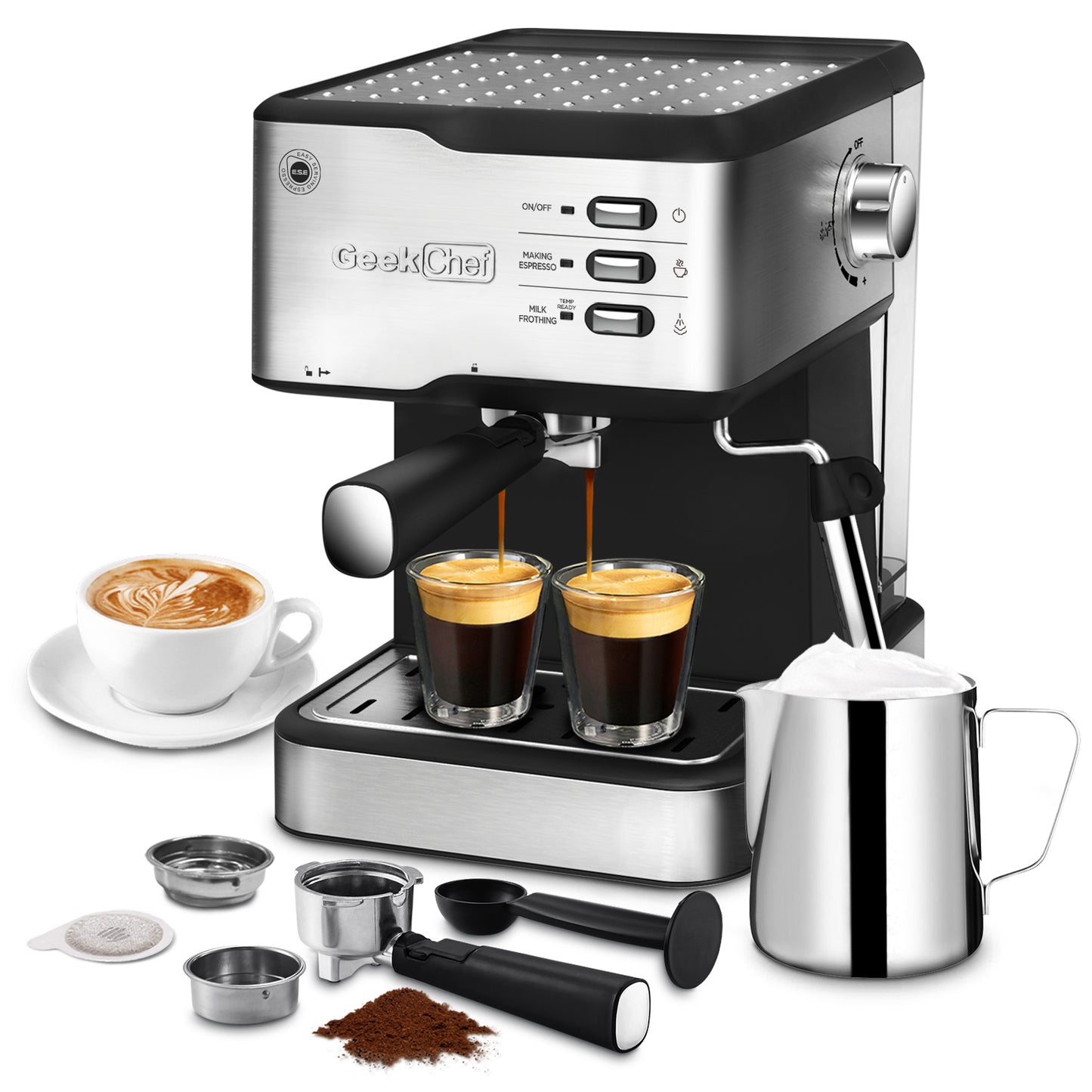 Geek Chef Coffee Espresso Machine Machine