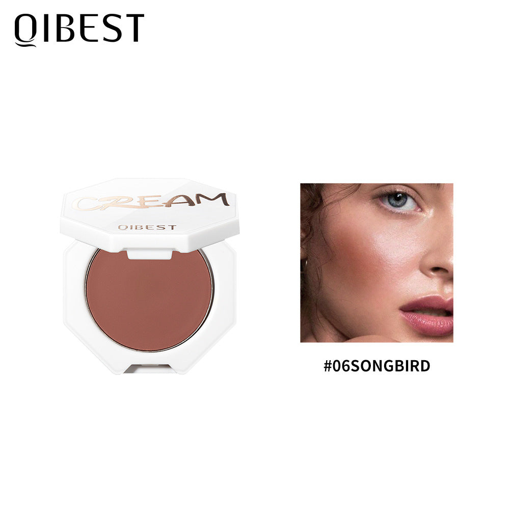 QIBEST Velvet Blush Cream Moist and Delicate