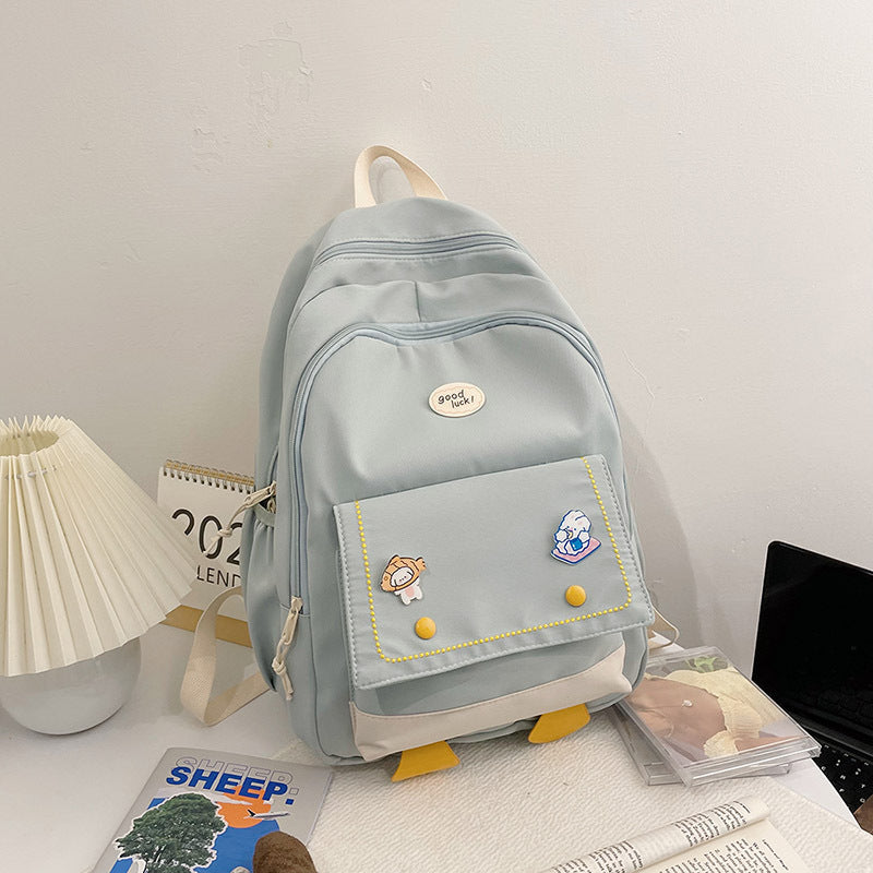 Large Capacity Cartoon Cute Schoolbag