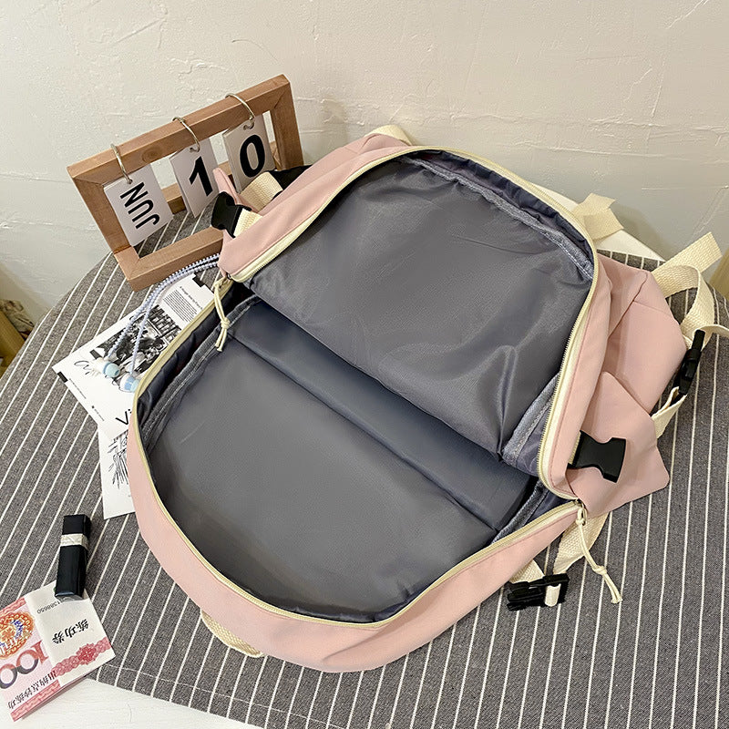 Korean Version Large-Capacity Light And Simple Backpack