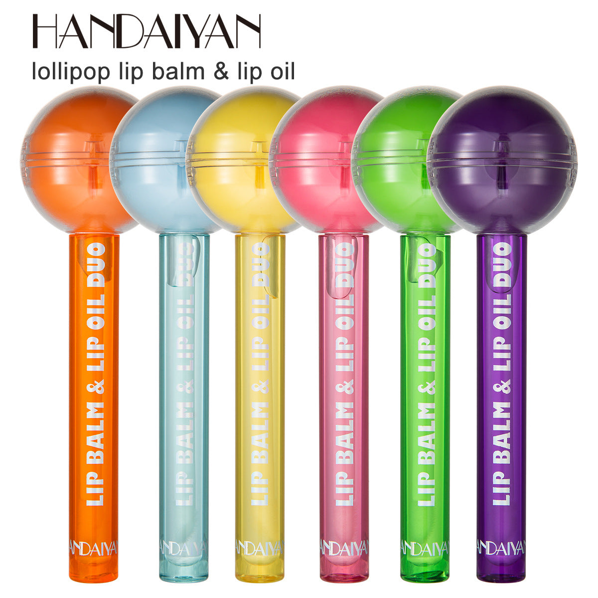HANDAIYAN  Dual-Use Lollipop Color-Changing Lip Balm