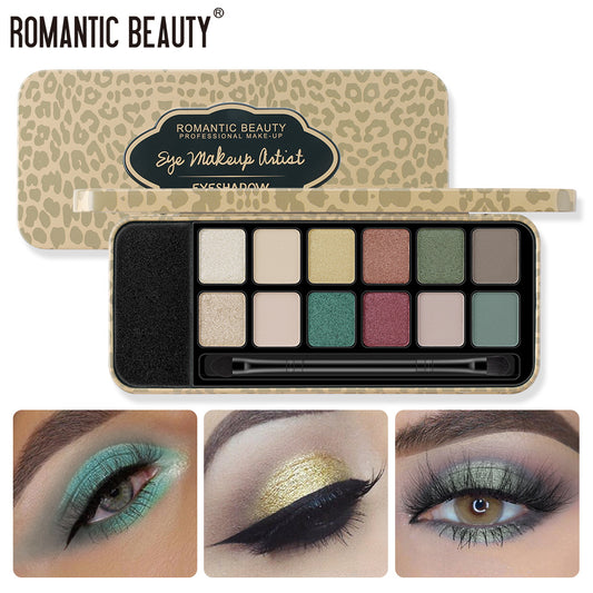 Romantic Beauty 12 Colors Leopard Eyeshadow