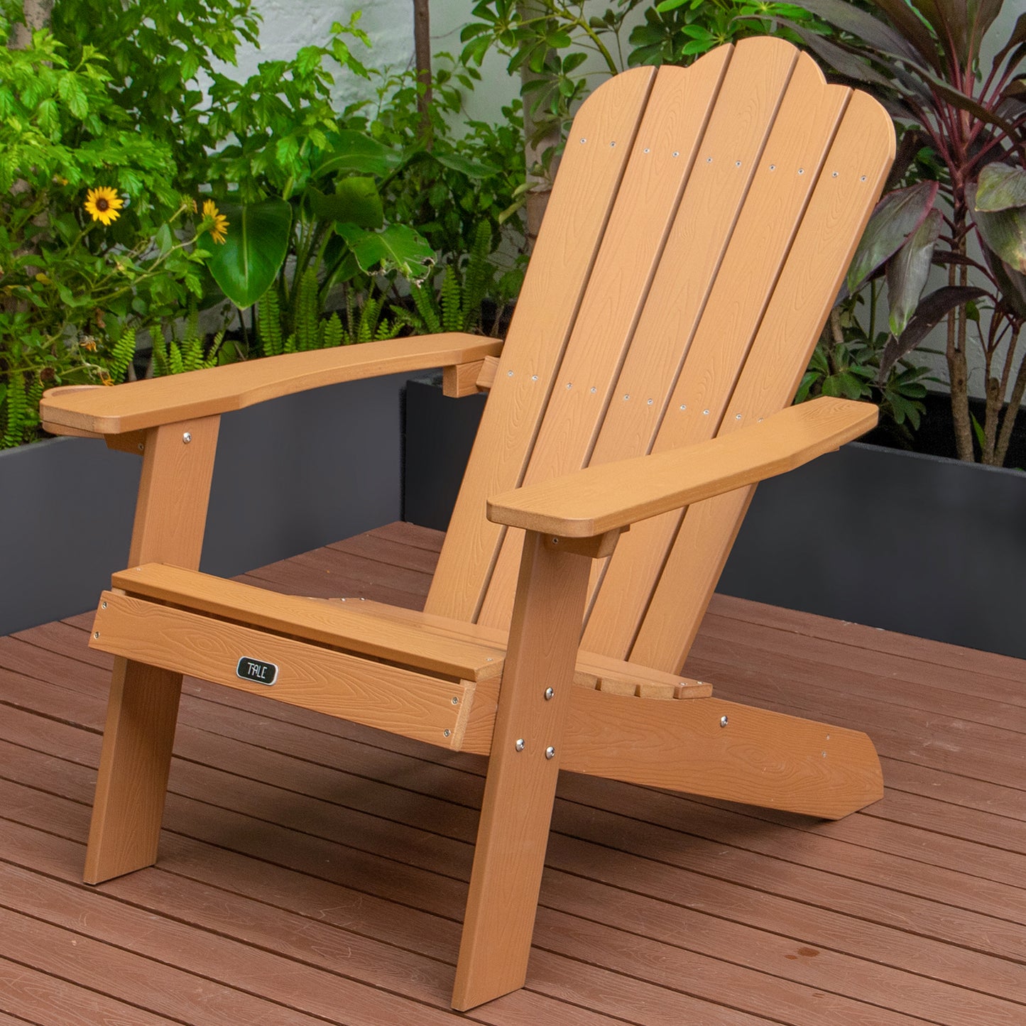 TALE Adirondack Chair Backyard Outdoor Furniture Painted Seating