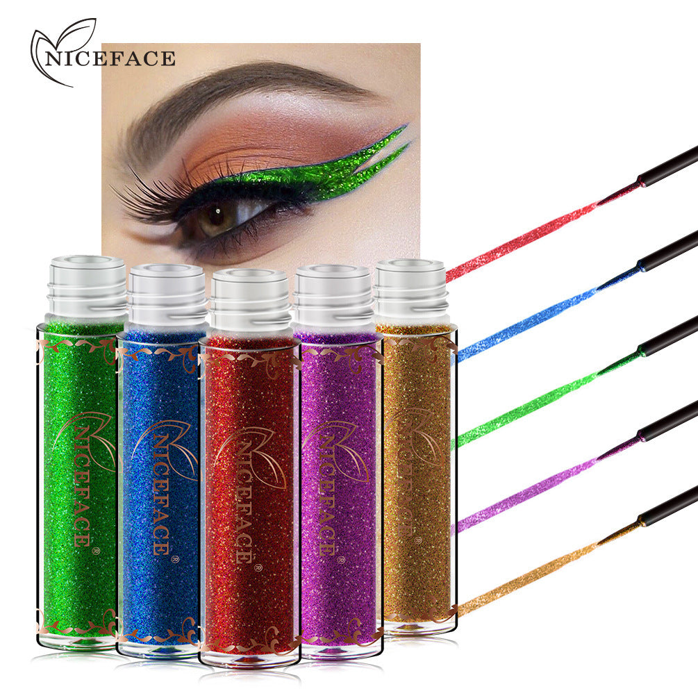 NICEFACE Metallic Colors Shiny Diamond Liquid Eyeliner