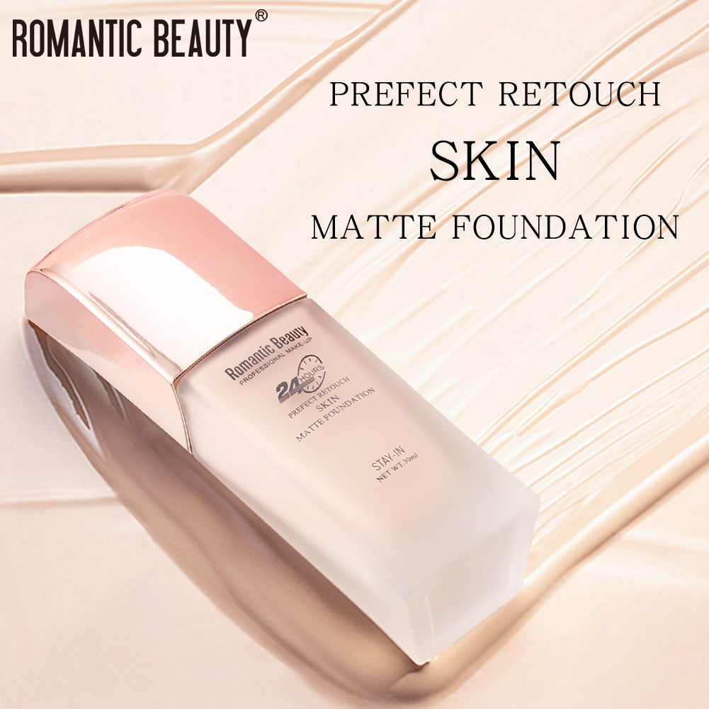 Romantic Beauty 30ml Long-Lasting Oil Control Non-Removal Foundation