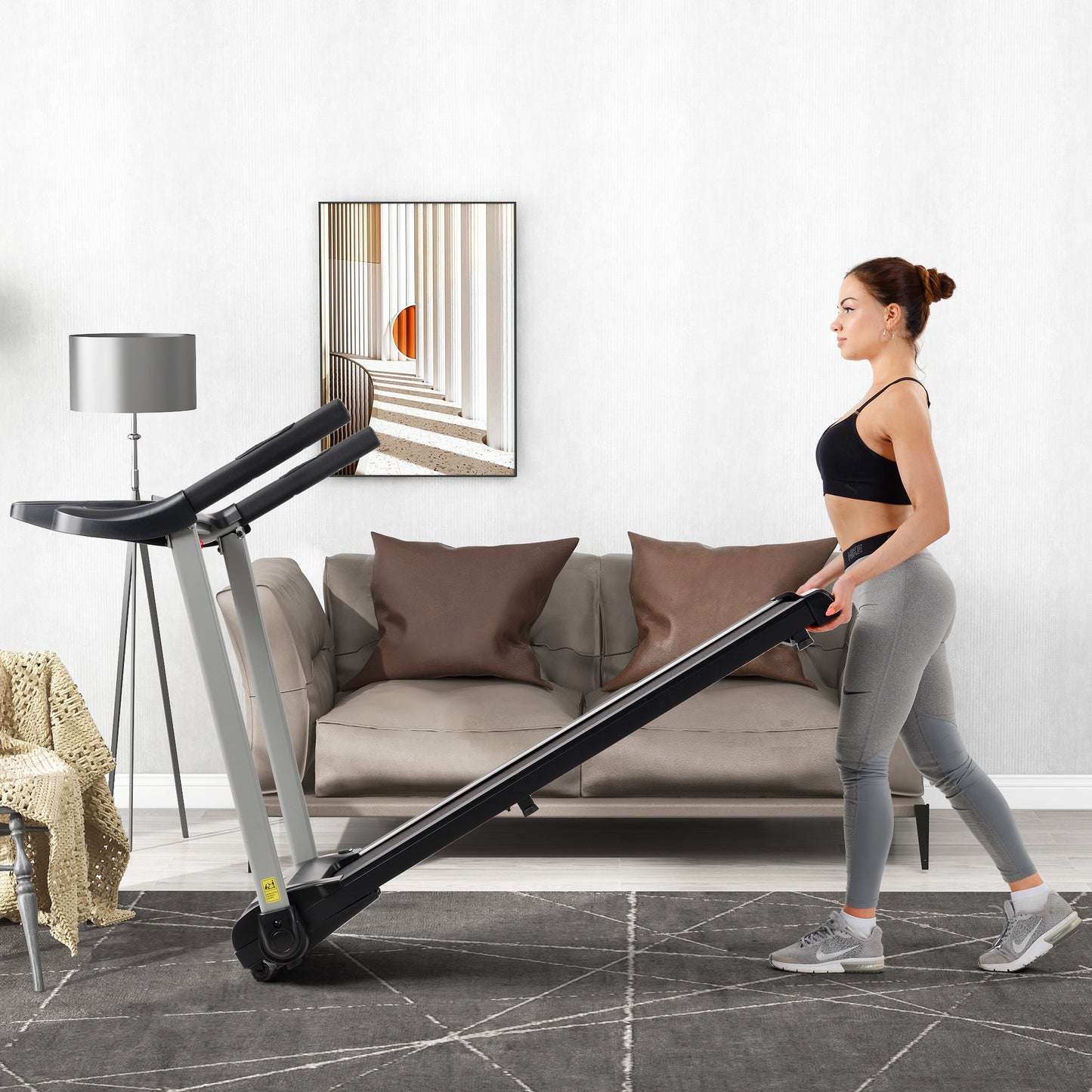 Treadmill Electric Motorized Walking and Jogging Running Machine
