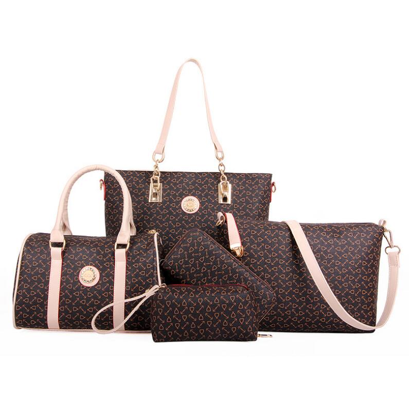 Handbag with Shoulder 6 pcs Bags set