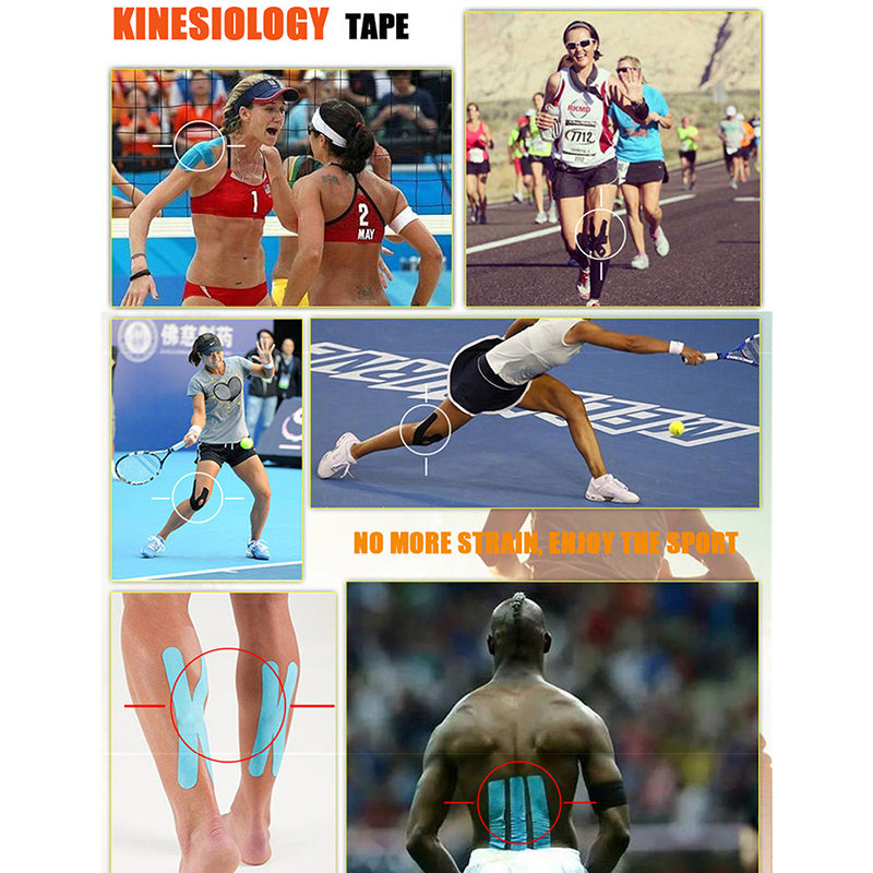 2Size Kinesiology Tape Athletic Tape Sport