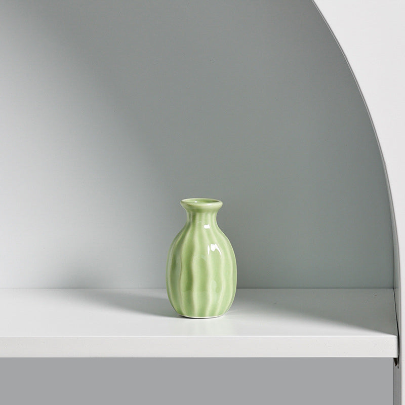 Ceramic Aromatherapy Bottle Creative Home Mini  Vase