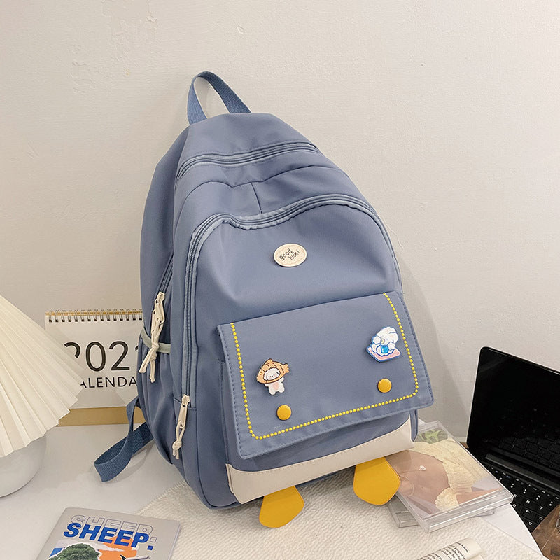 Large Capacity Cartoon Cute Schoolbag