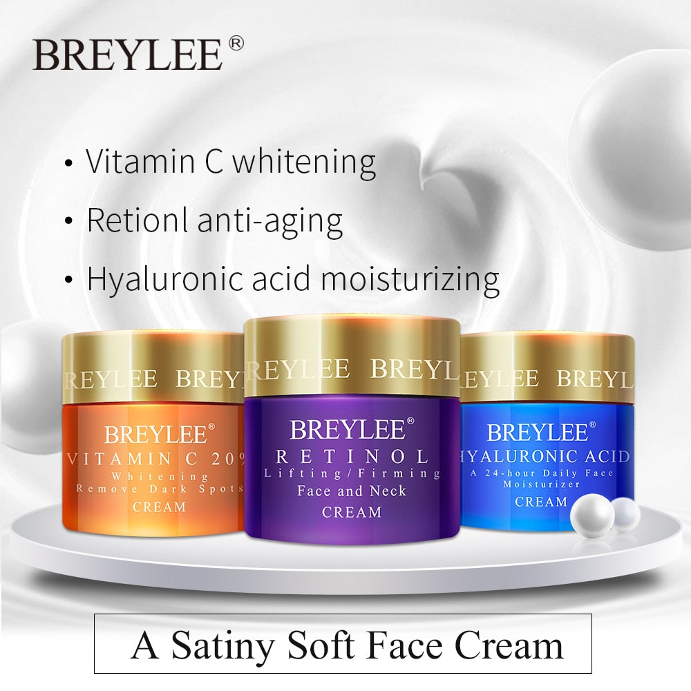 BREYLEE Face Cream Hyaluronic Acid Moisturizing Day Cream