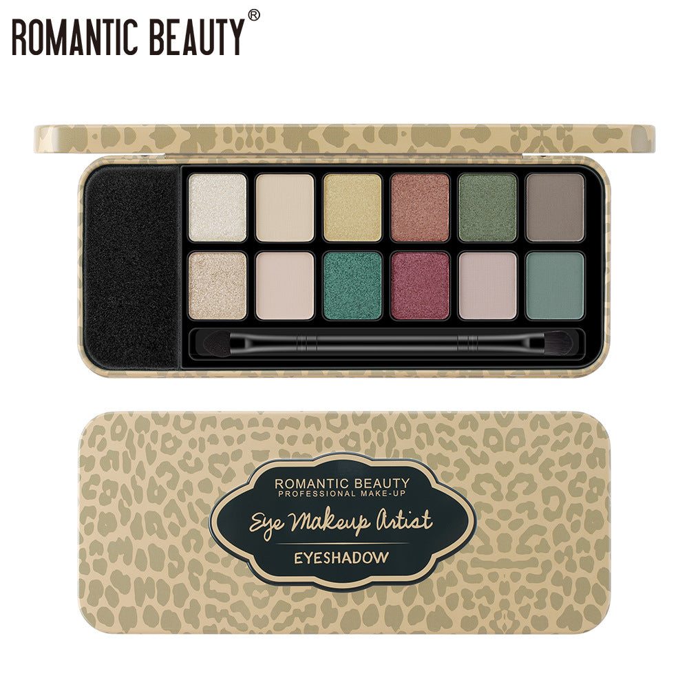 Romantic Beauty 12 Colors Leopard Eyeshadow