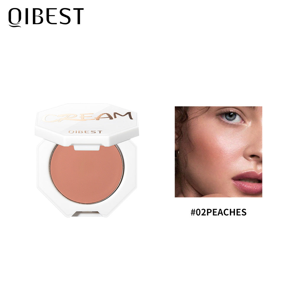 QIBEST Velvet Blush Cream Moist and Delicate