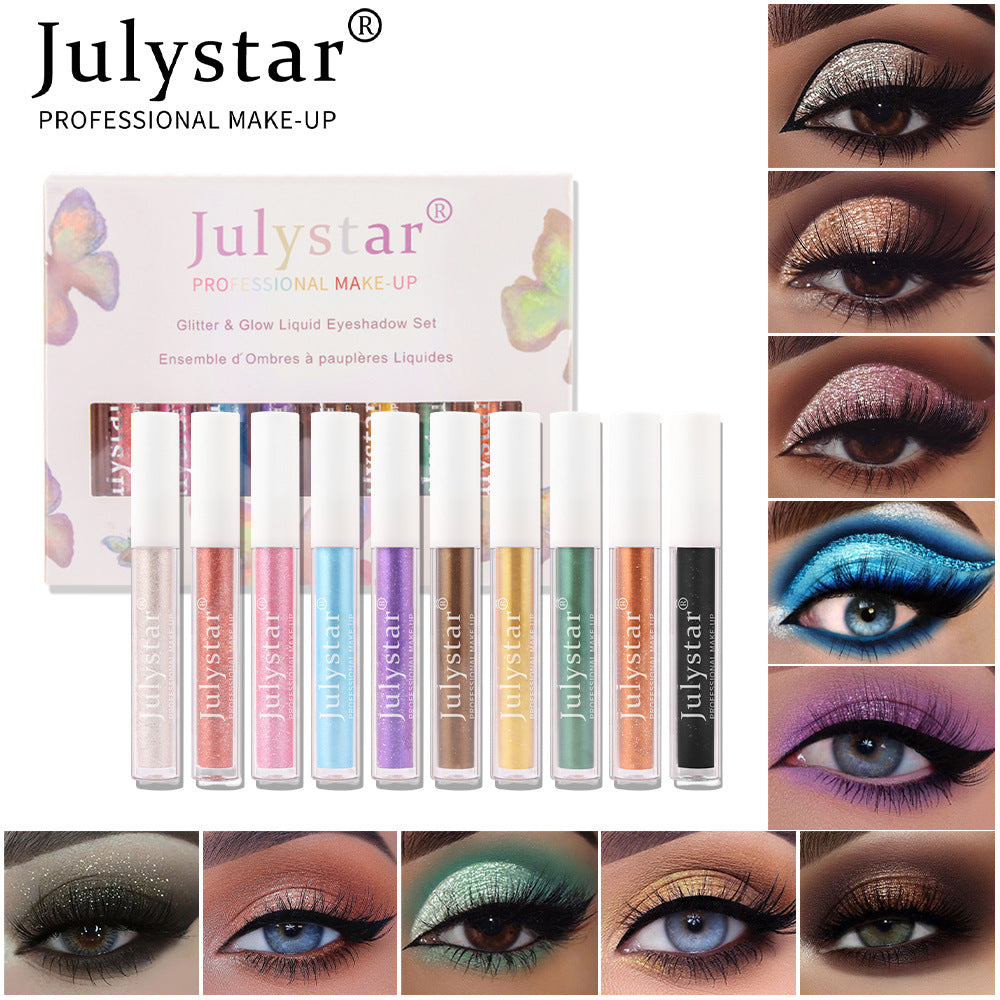 JULYSTAR Streamlight Colorful Eyeshadow Liquid Set