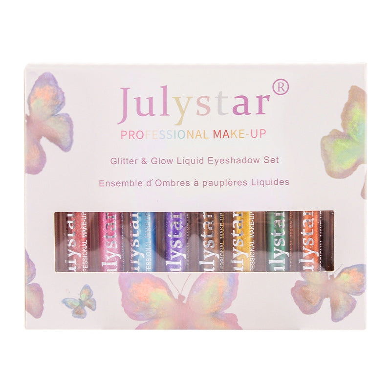 JULYSTAR Streamlight Colorful Eyeshadow Liquid Set