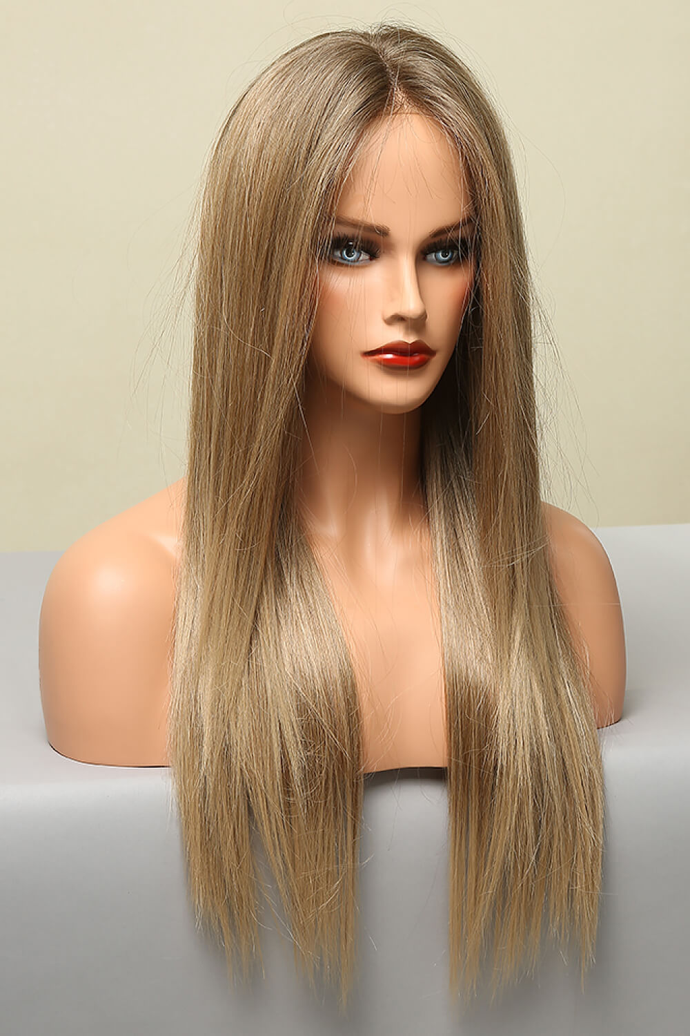 13*2" Long Straight Lace Front Synthetic Wigs 26" Long 150% Density
