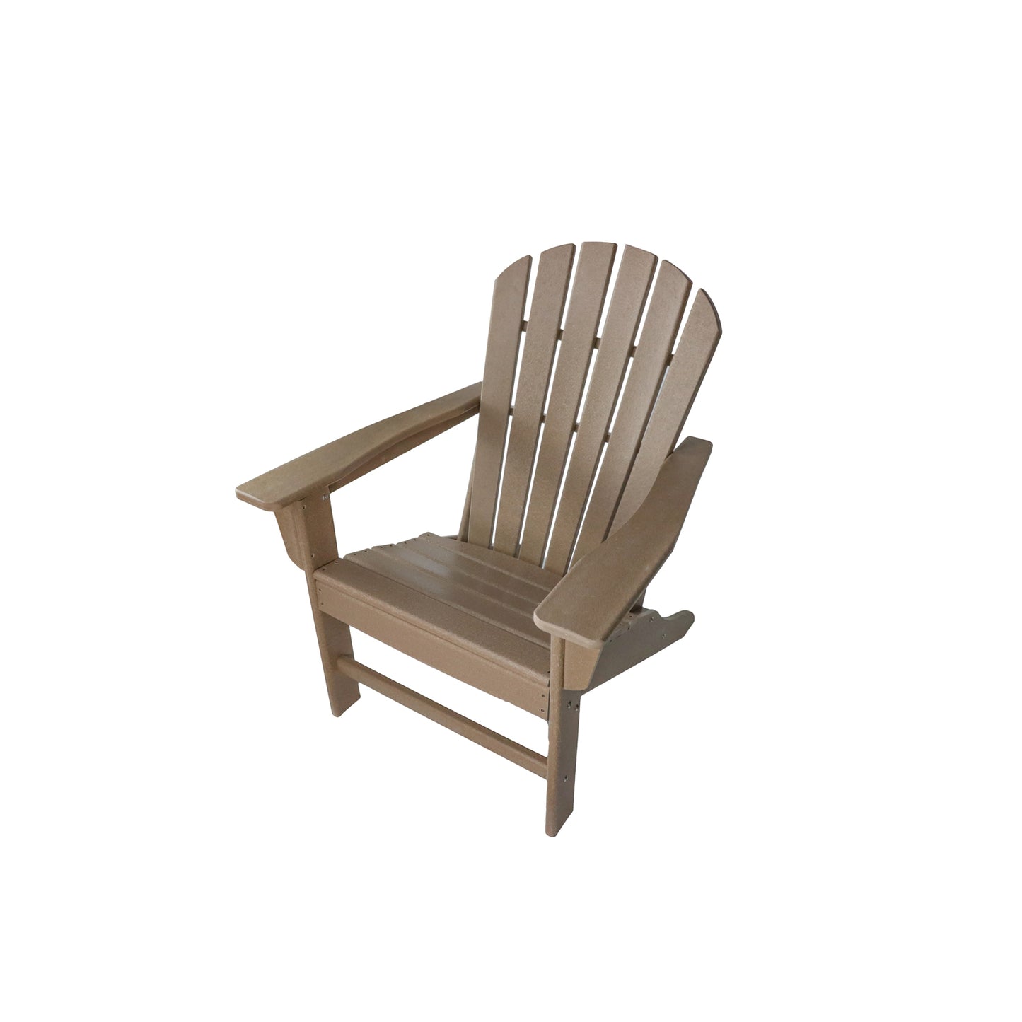 UM HDPE Resin Wood Adirondack Chair - Grey